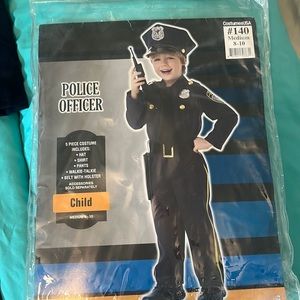 Youth police officer costume